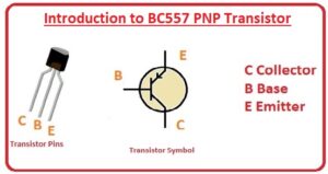 Introduction to BC557 PNP Transistor - The Engineering Knowledge